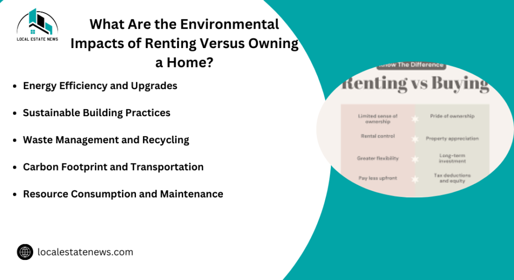 What Are the Environmental Impacts of Renting Versus Owning a Home?