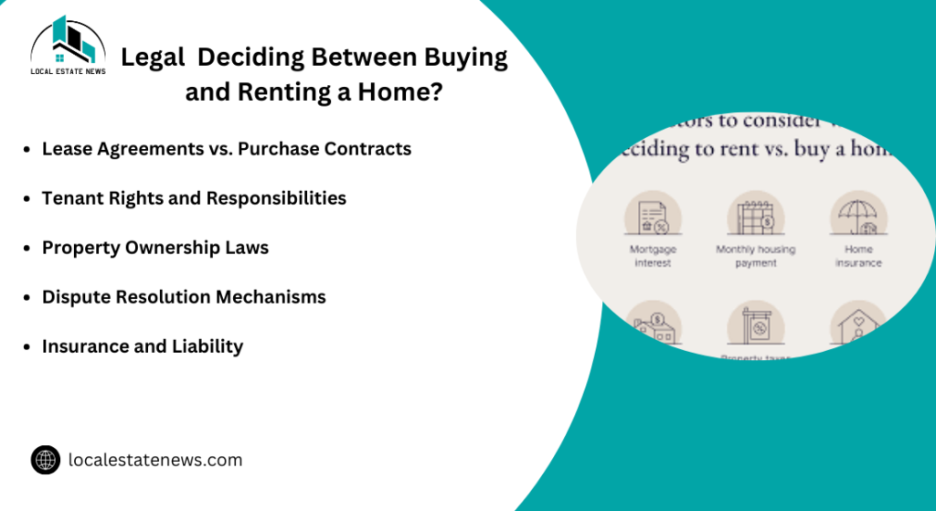 What Are the Legal Considerations When Deciding Between Buying and Renting a Home?