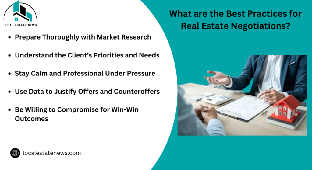 What are the Best Practices for Real Estate Negotiations?