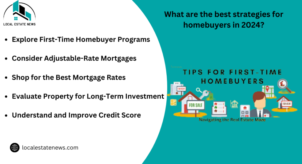 What are the best strategies for homebuyers in 2024?