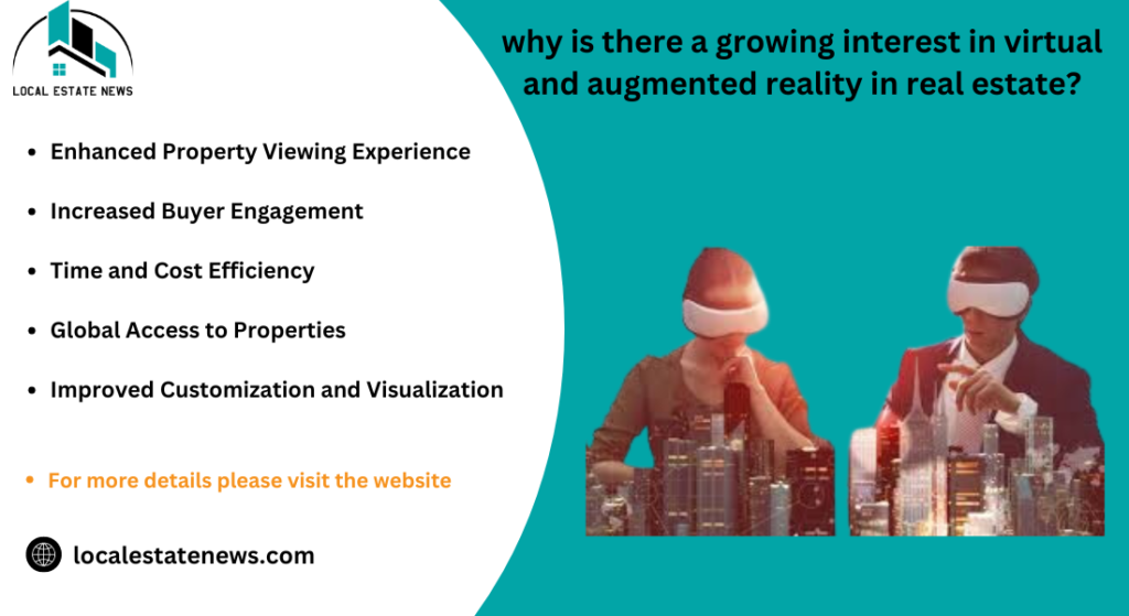 why is there a growing interest in virtual and augmented reality in real estate?