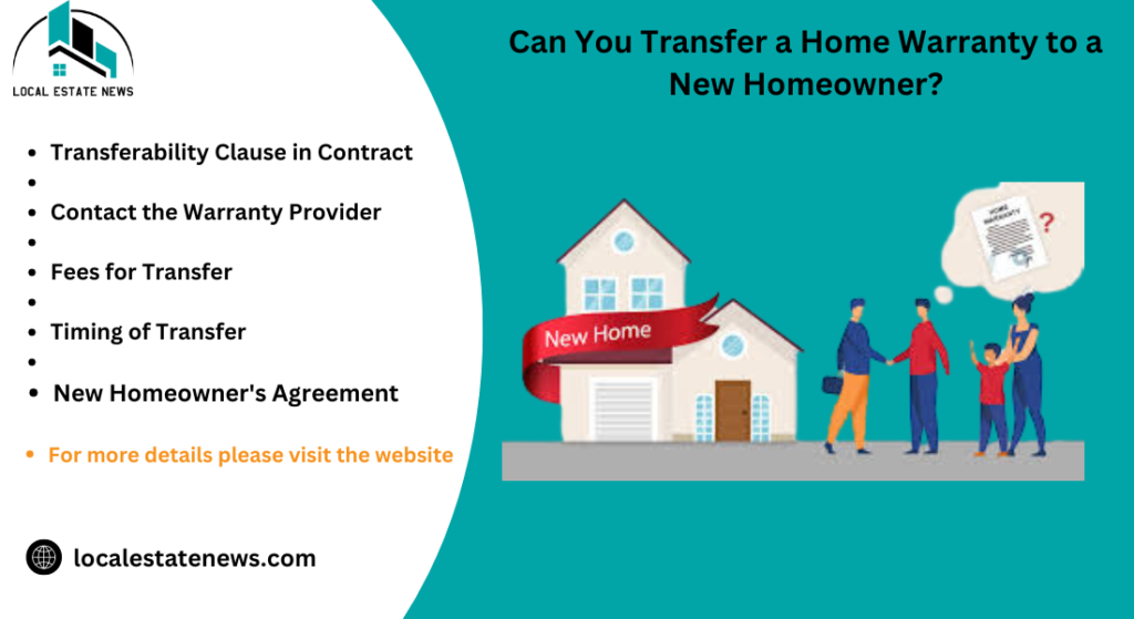 Can You Transfer a Home Warranty to a New Homeowner?