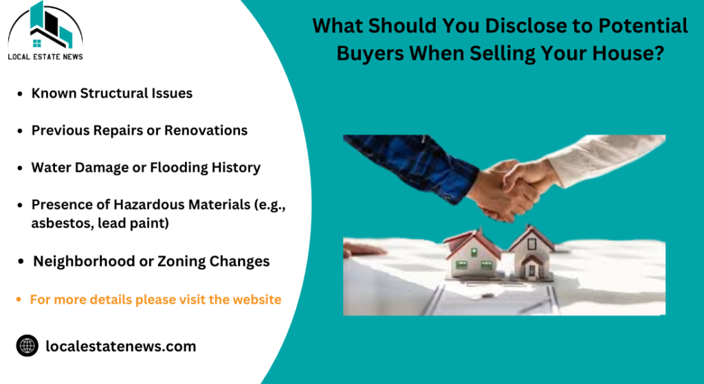 What Should You Disclose to Potential Buyers When Selling Your House?