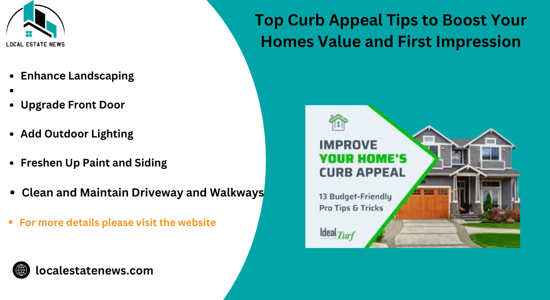 Top Curb Appeal Tips to Boost Your Homes Value and First Impression